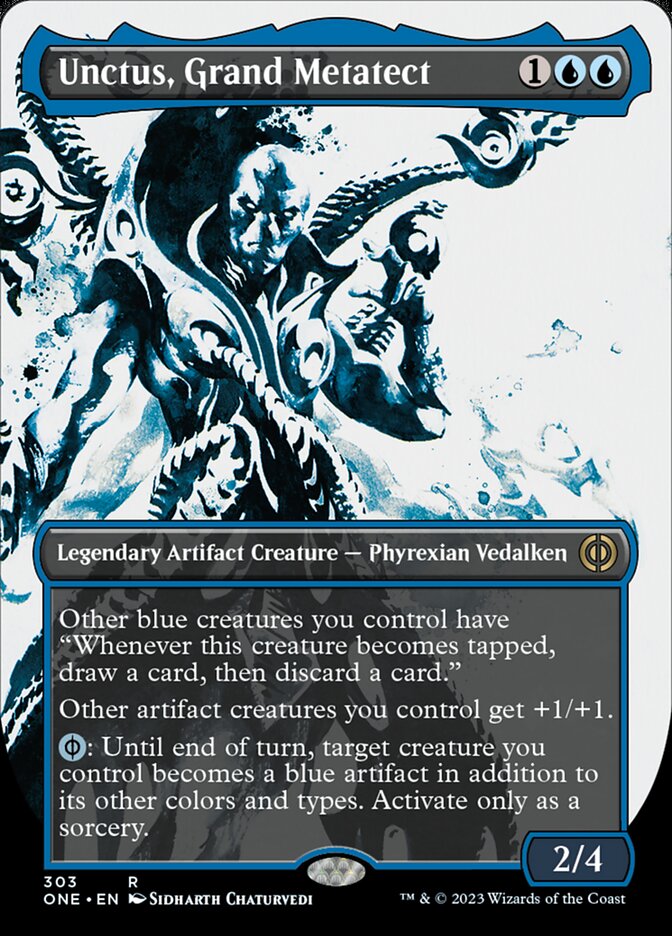 Unctus, Grand Metatect (Borderless Ichor) [Phyrexia: All Will Be One] | Tacoma Games