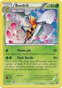 Beedrill (5) [XY Base Set] | Tacoma Games