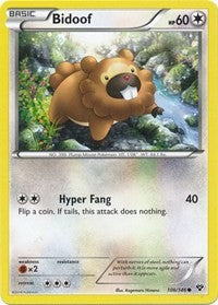 Bidoof (106) [XY Base Set] | Tacoma Games