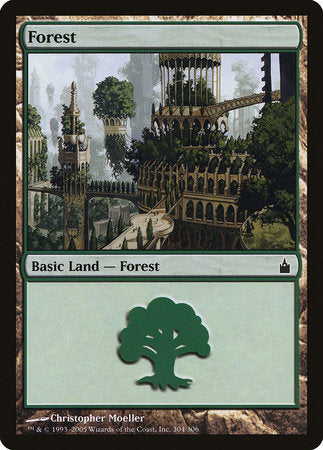 Forest (304) [Ravnica: City of Guilds] | Tacoma Games