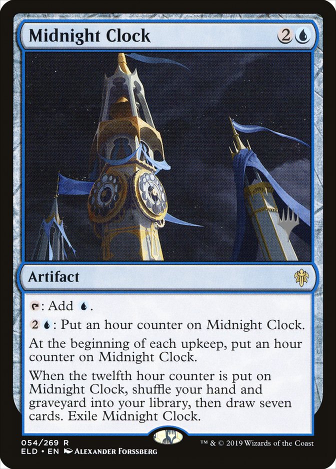 Midnight Clock (Promo Pack) [Throne of Eldraine Promos] | Tacoma Games
