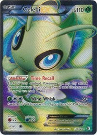 Celebi EX (141 Full Art) (141) [Boundaries Crossed] | Tacoma Games