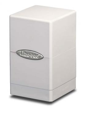 Ultra PRO White Satin Tower | Tacoma Games