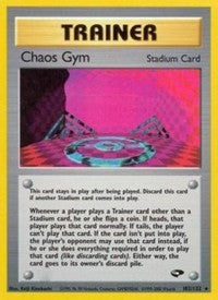 Chaos Gym (102) [Gym Challenge] | Tacoma Games