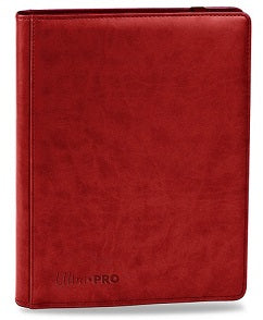 UltraPRO Premium 9-Pocket Red PRO-Binder | Tacoma Games