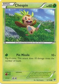 Chespin (12) [XY Base Set] | Tacoma Games