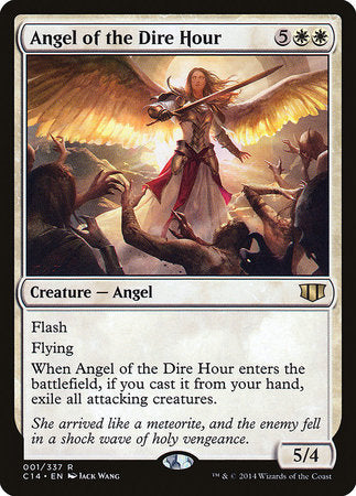 Angel of the Dire Hour [Commander 2014] | Tacoma Games