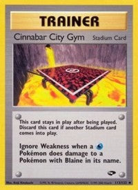 Cinnabar City Gym (113) [Gym Challenge] | Tacoma Games