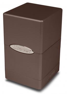 Ultra PRO Metallic Dark Chocolate Satin Tower | Tacoma Games