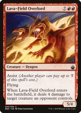 Lava-Field Overlord [Battlebond] | Tacoma Games