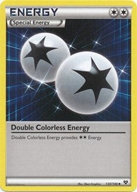 Double Colorless Energy (130) [XY Base Set] | Tacoma Games