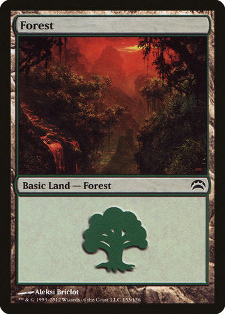 Forest (153) [Planechase 2012] | Tacoma Games