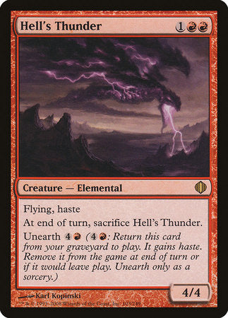 Hell's Thunder [Shards of Alara] | Tacoma Games