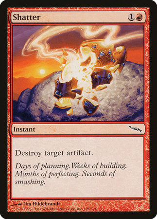 Shatter [Mirrodin] | Tacoma Games