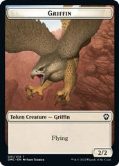 Zombie Knight // Griffin Double-sided Token [Dominaria United Commander Tokens] | Tacoma Games