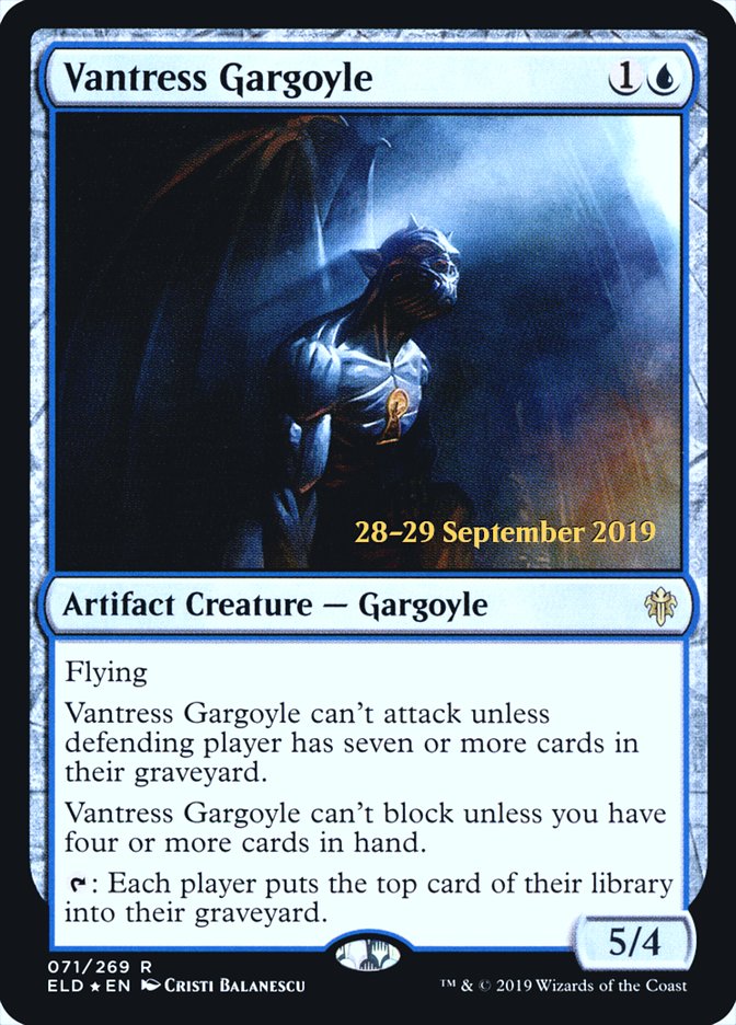 Vantress Gargoyle  [Throne of Eldraine Prerelease Promos] | Tacoma Games