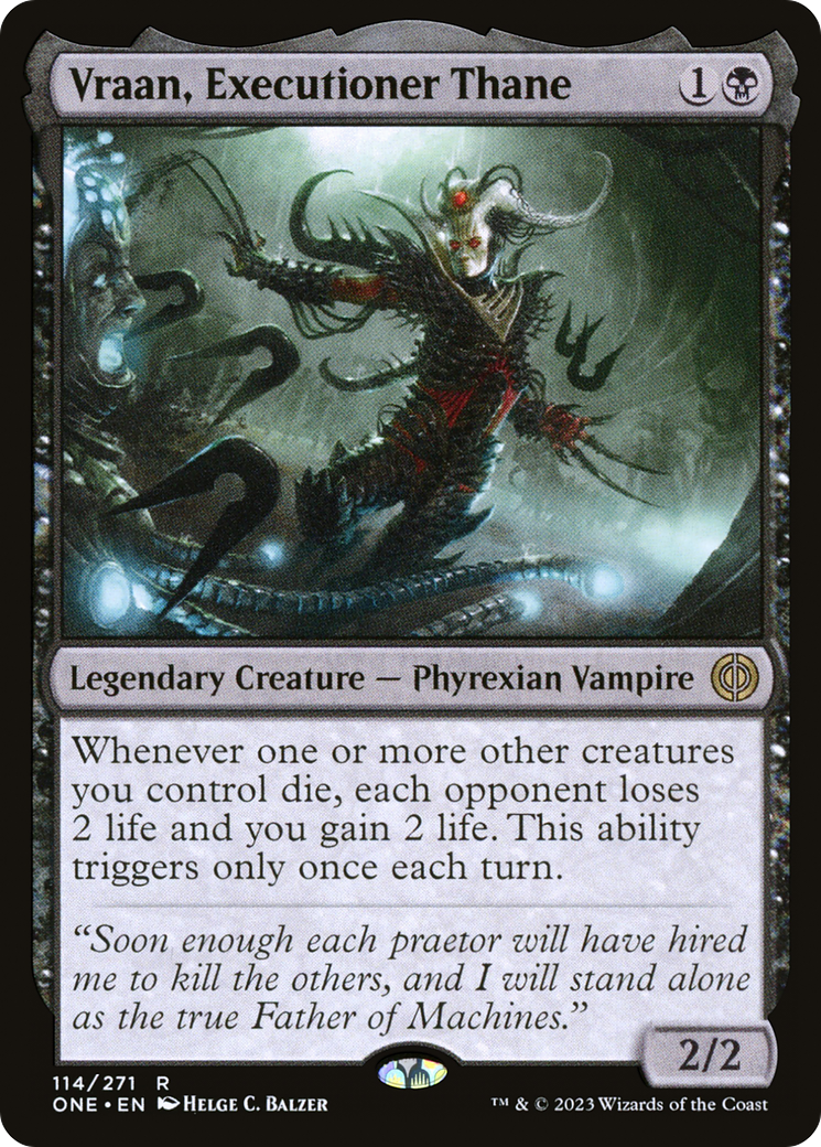 Vraan, Executioner Thane [Phyrexia: All Will Be One] | Tacoma Games