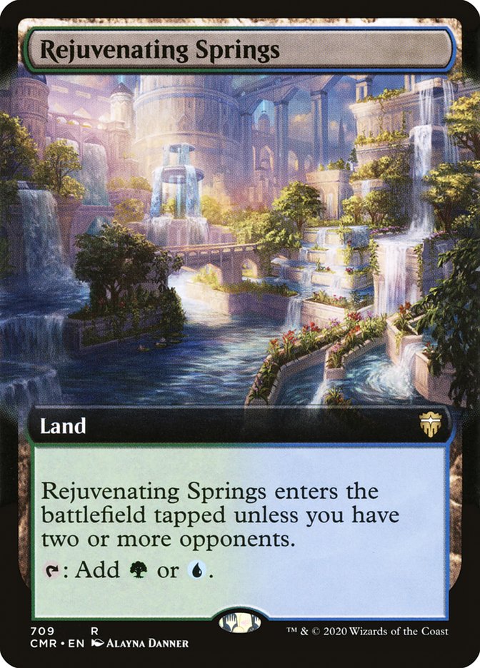 Rejuvenating Springs (Extended) [Commander Legends] | Tacoma Games