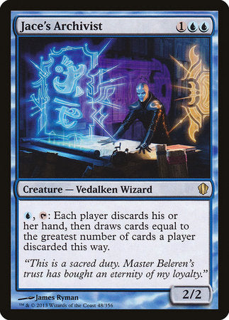 Jace's Archivist [Commander 2013] | Tacoma Games