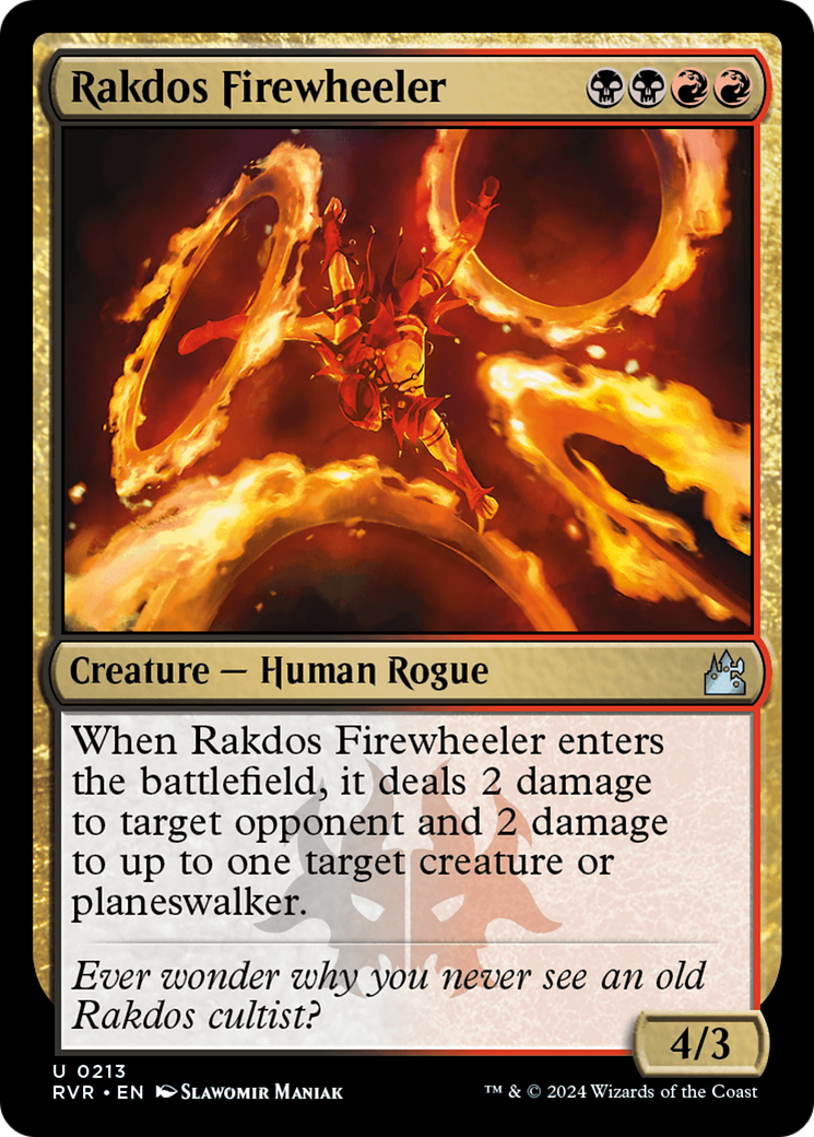 Rakdos Firewheeler [Ravnica Remastered] | Tacoma Games