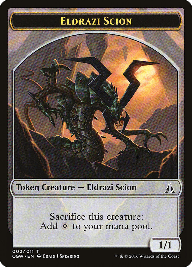 Eldrazi Scion (002/011) [Oath of the Gatewatch Tokens] | Tacoma Games