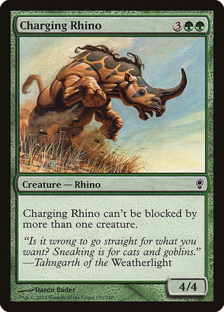 Charging Rhino [Conspiracy] | Tacoma Games