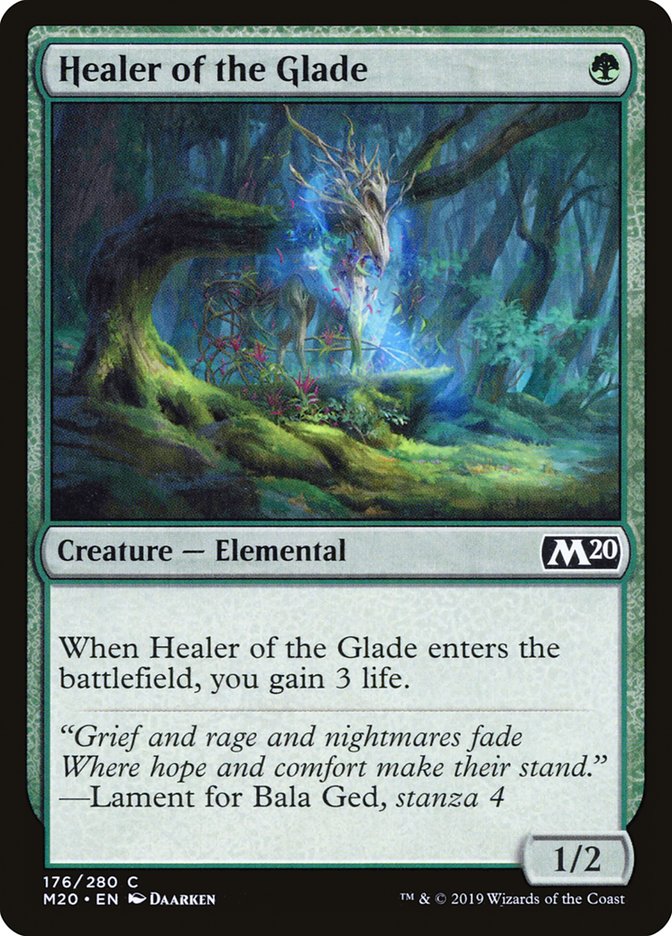 Healer of the Glade [Core Set 2020] | Tacoma Games