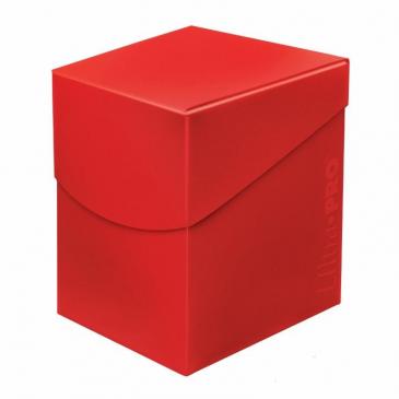 UltraPRO Eclipse PRO 100+ Apple Red Deck Box | Tacoma Games
