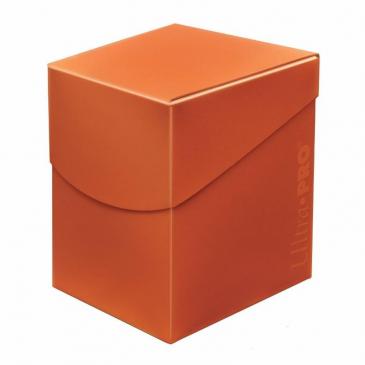 UltraPRO Eclipse PRO 100+ Pumpkin Orange Deck Box | Tacoma Games