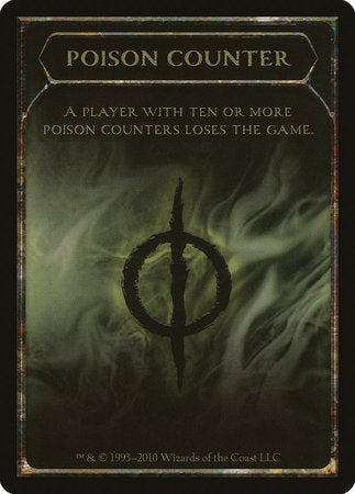 Poison Counter Token [Scars of Mirrodin Tokens] | Tacoma Games