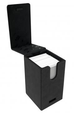 UltraPRO Suede Collection Alcove Tower Jet Deck Box | Tacoma Games