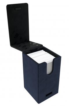 UltraPRO Suede Collection Alcove Tower Sapphire Deck Box | Tacoma Games