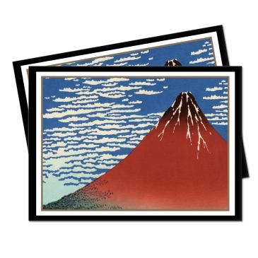 UltraPRO Fine Art - Red Fuji Standard Deck Protector 65ct | Tacoma Games