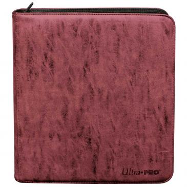 UltraPRO Suede Collection Deck Builder's Playset PRO-Binder - Ruby | Tacoma Games