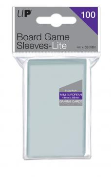 UltraPRO Lite Mini European Board Game Sleeves 44mm x 68mm 100ct | Tacoma Games
