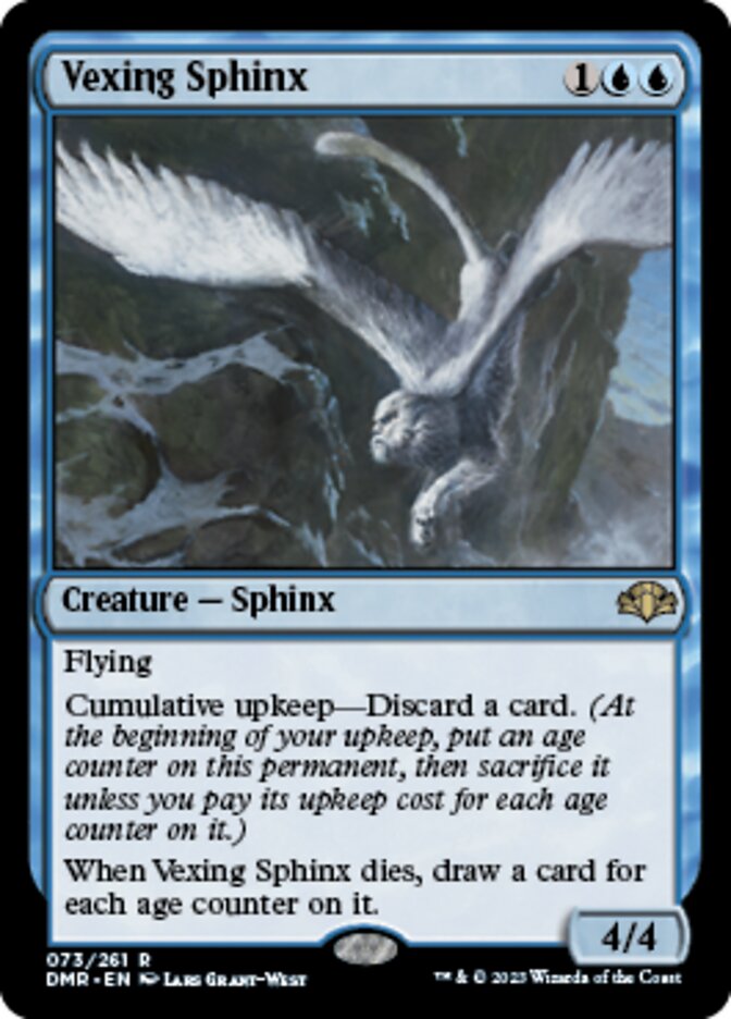 Vexing Sphinx [Dominaria Remastered] | Tacoma Games