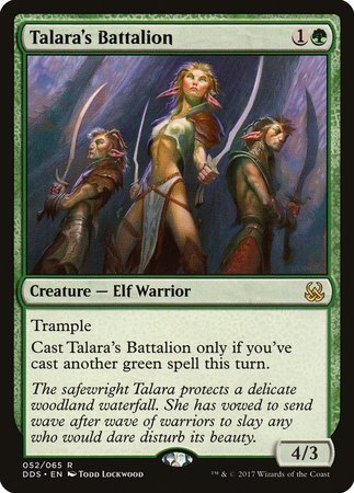 Talara's Battalion [Duel Decks: Mind vs. Might] | Tacoma Games