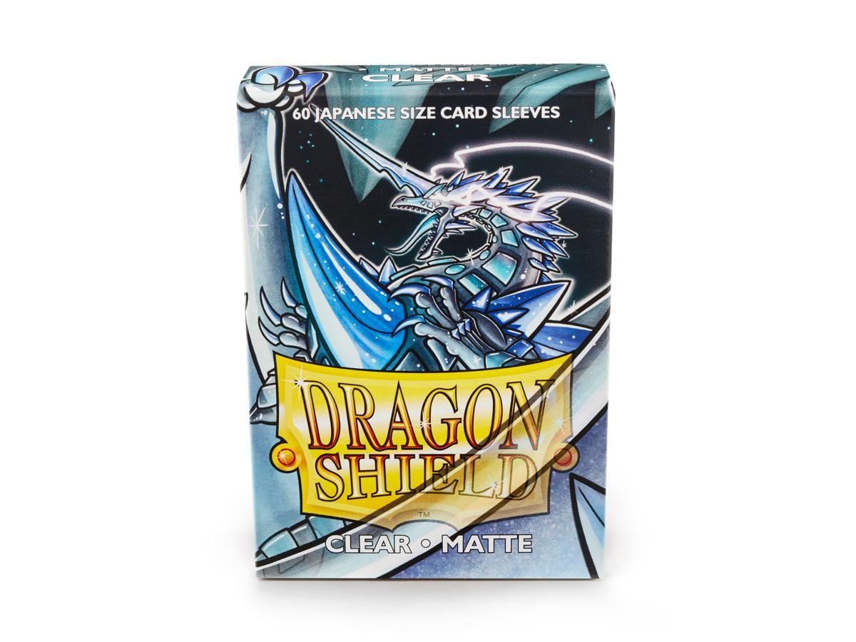 Dragon Shield Matte Sleeve - Clear ‘Kakush’ 60ct | Tacoma Games