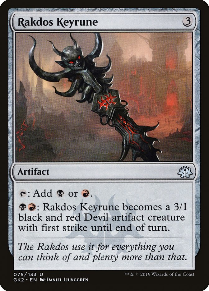 Rakdos Keyrune [Ravnica Allegiance Guild Kit] | Tacoma Games