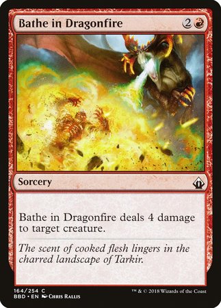 Bathe in Dragonfire [Battlebond] | Tacoma Games