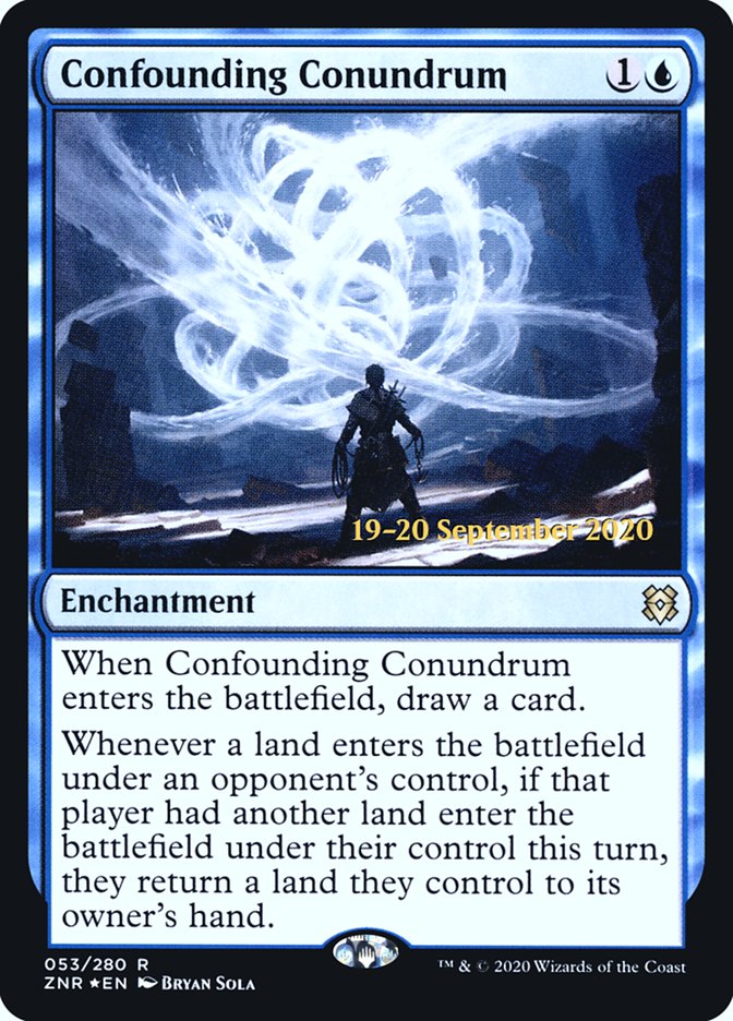 Confounding Conundrum  [Zendikar Rising Prerelease Promos] | Tacoma Games