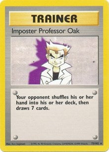 Imposter Professor Oak (73) [Base Set] | Tacoma Games