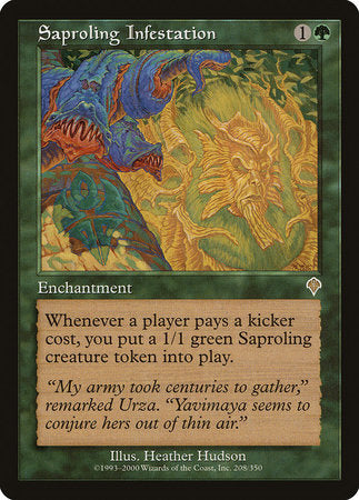 Saproling Infestation [Invasion] | Tacoma Games