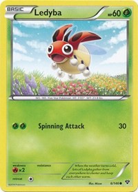 Ledyba (6) [XY Base Set] | Tacoma Games