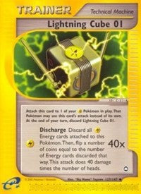 Lightning Cube 01 (127) [Aquapolis] | Tacoma Games