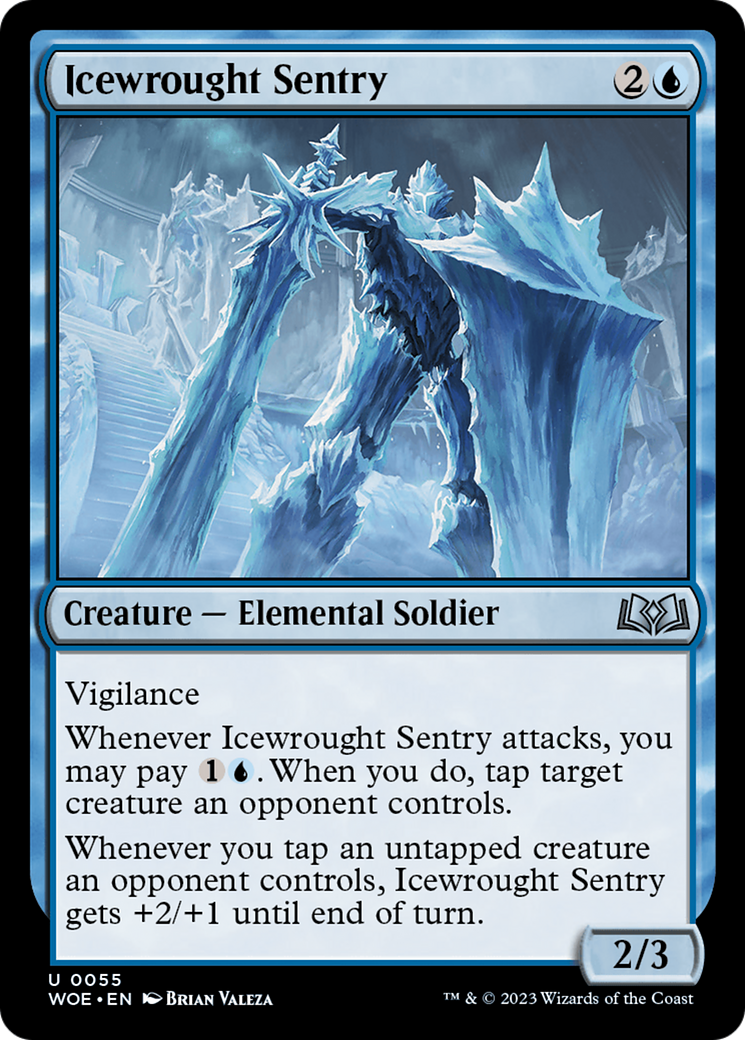 Icewrought Sentry [Wilds of Eldraine] | Tacoma Games