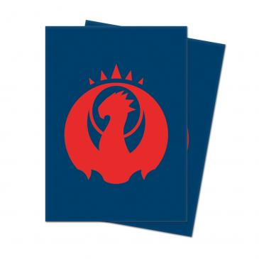 UltraPRO Guilds of Ravnica - Izzet League Standard Deck Protector sleeves 100ct for Magic | Tacoma Games