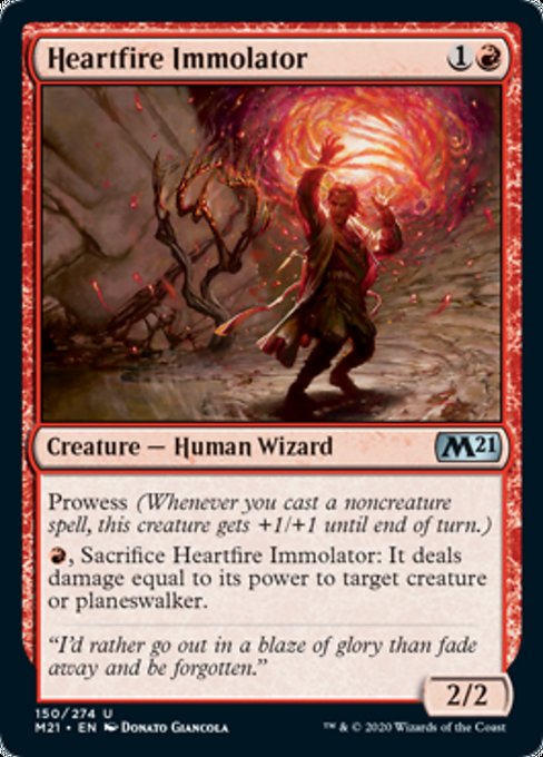 Heartfire Immolator [Core Set 2021] | Tacoma Games