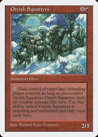 Orcish Squatters [Fifth Edition] | Tacoma Games