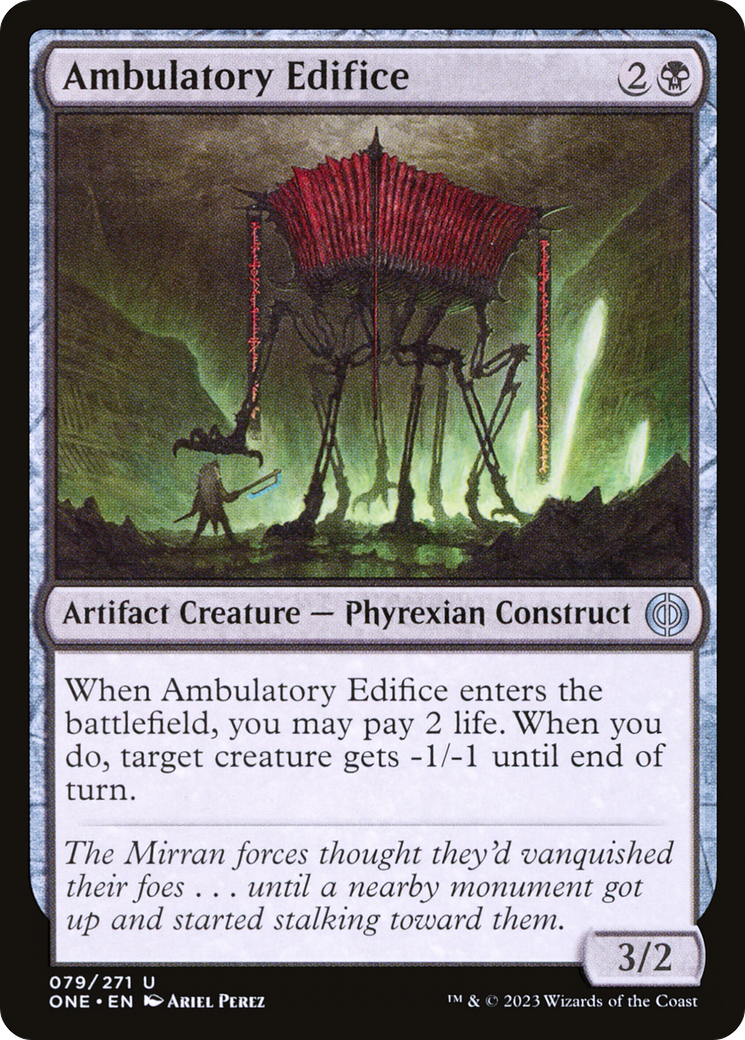 Ambulatory Edifice [Phyrexia: All Will Be One] | Tacoma Games